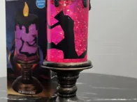 Led lempa - liepsna labai tikroviškai dega