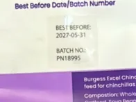 Maistas šinšiloms 9kg
