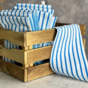 Mikropluošto šluostės „Activa Stripe“ 10vnt 