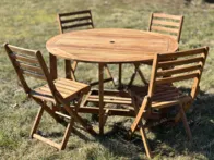 Naujas terasinis baldų komplektas