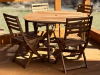 Naujas terasinis baldų komplektas