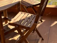 Naujas terasinis baldų komplektas