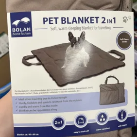 Gyvūno guolis, pledas transportavimui