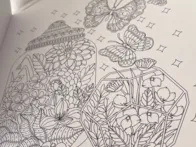 Mandalų spalvinimo knyga