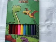 12 spalvotų pieštukų rinkinys