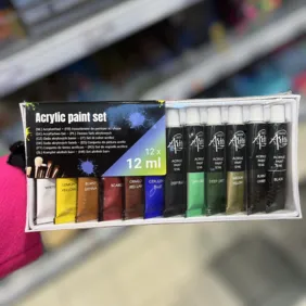 Akriliniai dažai 12x12ml