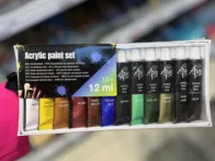 Akriliniai dažai 12x12ml