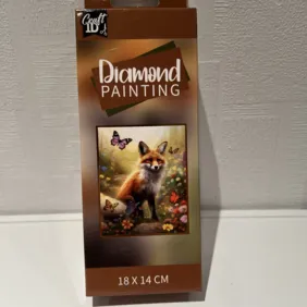 Deimantinė dėlionė - lapė