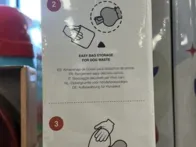 Nešiojama gertuvė šunims + laikiklis maišeliams