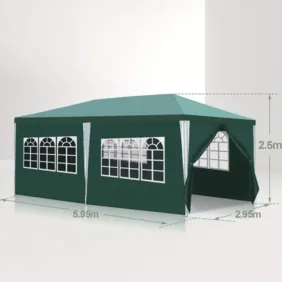 Pavėsine sudedama 3x6m