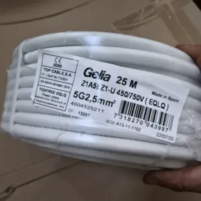 25 m kabelio 5 gyslų