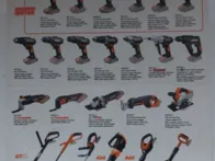 Worx 20v Įrankiai