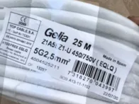 25 m kabelio 5 gyslų 2,5