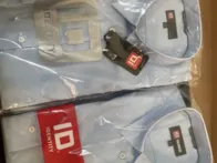 20vnt - Vyriški šviesiai mėlyni marškiniai 