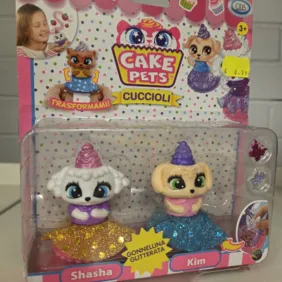 Žaislinis rinkinys su dviem mielais personažais