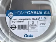 10 m laidas 1,5 5 gyslų