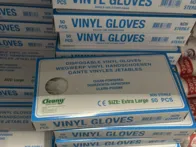 Vienkartinės pirštinės XL 