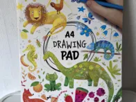 A4 formato balti lapai piešimui