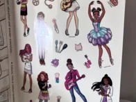 Barbie spalvinimo knygelė su lipdukais