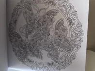 Mandalų spalvinimo knyga