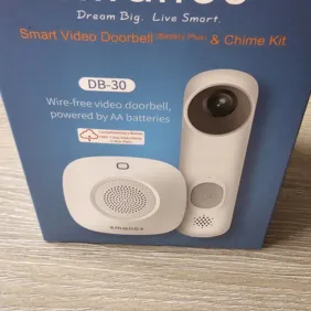 Naujas belaidis duru skambutis su kamera 