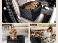 Autokėdutė-guolis augintiniui 