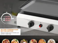 Naujas dujinis grilis