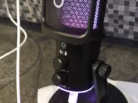 JYX U120 žaidimų stalinis mikrofonas su RGB kvėpav