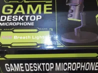 JYX U120 žaidimų stalinis mikrofonas su RGB kvėpav