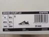 Adidas Court 2.0 bateliai 45 1/3