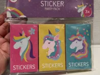 lipdukų rinkinys vienaragis