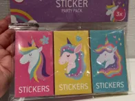 lipdukų rinkinys vienaragis