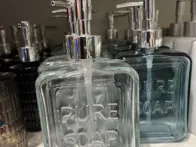 Stiklinis muilo dozatorius 500ml