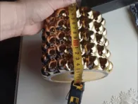 Stilingi auksiniai vazonai 2vnt