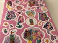 Spalvinimo knygelė su undinėlėmis ir lipdukais