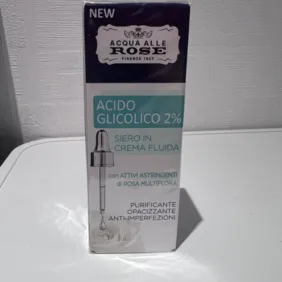 Serumas su glikolio r. - riebiai, spuoguotai odai