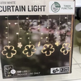 Užuolaidų girlianda - gėlytės