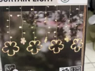 Užuolaidų girlianda - gėlytės