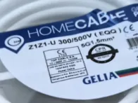 50 m kabelio 5 gyslų 1,5