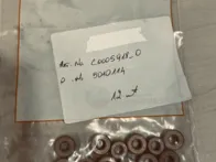 Bronzines įvorįs, 12 vnt.