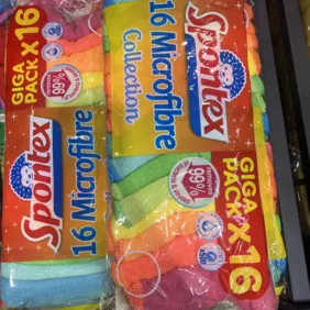 mikrofibra šluostės 16vnt