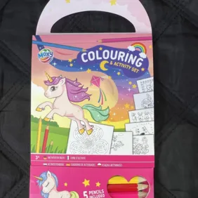 Spalvinimo ir užduočių knygelė, 60 puslapių