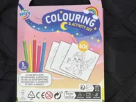 Spalvinimo ir užduočių knygelė, 60 puslapių