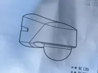 Lauko judesio jutiklis. 