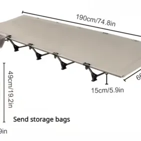 Sulankstoma lovytė 190cm ilgio
