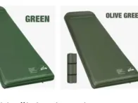 Du savaime prisipučiantys čiužiniai