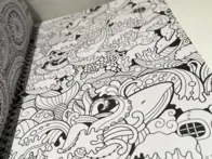 Mandalų spalvinimo knyga