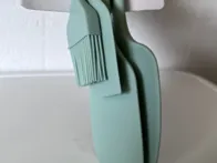 Silikoninių virtuvės įrankių rinkinys 4 dalių