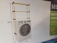 Lentynos virš skalbimo mašinos