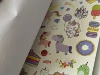 Lipdukų knygelė vienaragiai